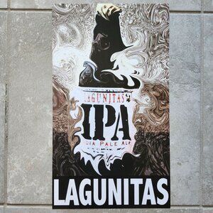 Lagunitas Brewing IPA India Pale Ale Dreamy Hazy Bottle Poster 11X19 Craft Beer
